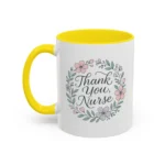Thank You Nurse Mug – Floral Appreciation Gift for Healthcare Heroes - Image 28