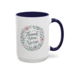 Thank You Nurse Mug – Floral Appreciation Gift for Healthcare Heroes - Image 13