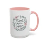 Thank You Nurse Mug – Floral Appreciation Gift for Healthcare Heroes - Image 41