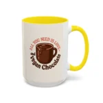 Vegan Chocolate Gift Mug – “All You Need is Love and Vegan Chocolate” - Image 50