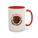 Vegan Chocolate Gift Mug – “All You Need is Love and Vegan Chocolate” - Image 17