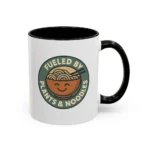 Vegan Foodie Mug – “Fueled by Plants & Noodles” Cute Bowl Design - Image 36