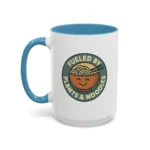 Vegan Foodie Mug – “Fueled by Plants & Noodles” Cute Bowl Design - Image 22