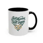 Vegan Wedding Mug – “Just Married, Still Vegan” Newlywed Gift - Image 36