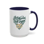 Vegan Wedding Mug – “Just Married, Still Vegan” Newlywed Gift - Image 40