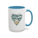 Vegan Wedding Mug – “Just Married, Still Vegan” Newlywed Gift - Image 21