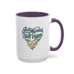 Vegan Wedding Mug – “Just Married, Still Vegan” Newlywed Gift - Image 31