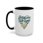 Vegan Wedding Mug – “Just Married, Still Vegan” Newlywed Gift - Image 12